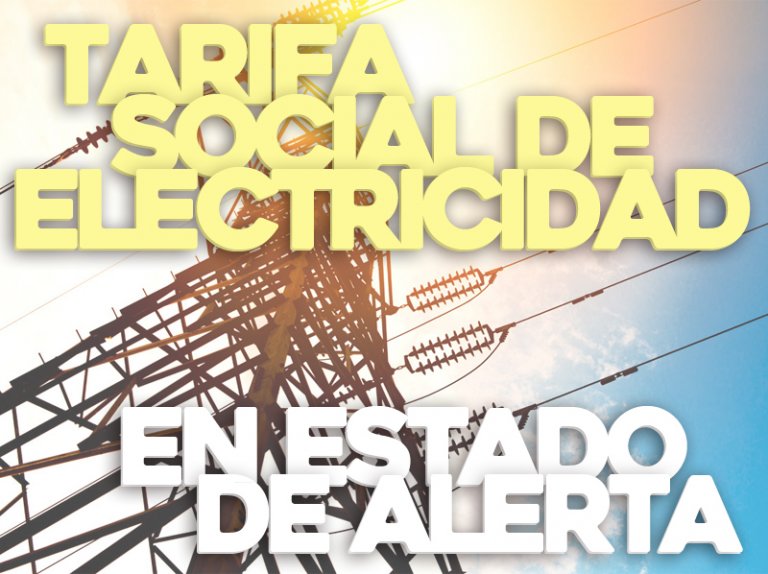 Tarifa Social de Electricidad (Estado de Alerta)
